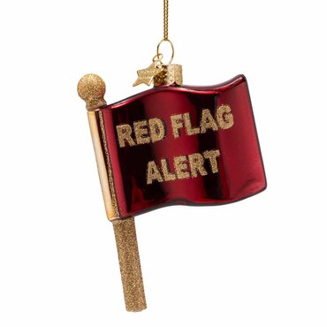 Vondels kersthanger red flag alert - afbeelding 1