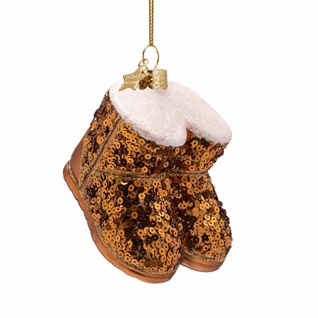 Vondels kersthanger boots glitters - afbeelding 1