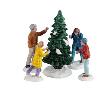 Lemax kerstdorp figuur 'Our Perfect Tree'