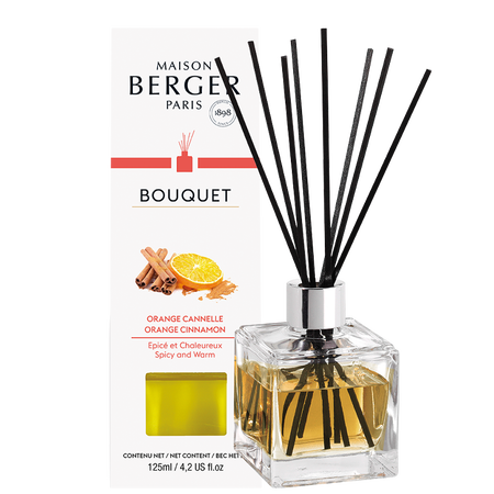 Lampe Berger parfumverspreider met sticks Orange de Cannelle 125 ml