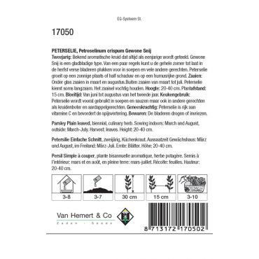 Peterselie Gewone Snij - afbeelding 2