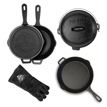Pit Boss 6 piece cast iron starter kit