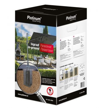 Platinum Sun & Shade ingraaf parasolvoet - afbeelding 4