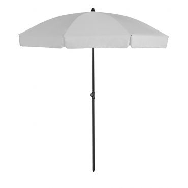 Platinum Sun & Shade parasol Aruba Ø200 lichtgrijs - afbeelding 1