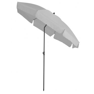 Platinum Sun & Shade parasol Aruba Ø200 lichtgrijs - afbeelding 2