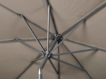 Platinum Sun & Shade parasol Riva ø300 zwart - afbeelding 4