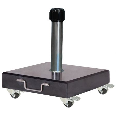 Platinum Sun & Shade parasolvoet Rome 40kg zwenkwielen - afbeelding 1