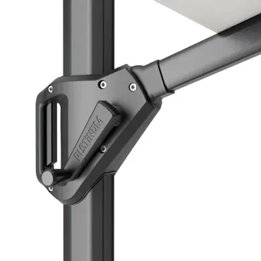 Platinum Sun & Shade zweefparasol Challenger T¹ 300x300 lichtgrijs - afbeelding 5