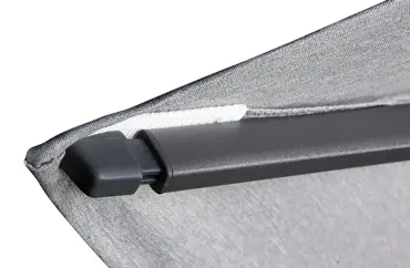 Platinum Sun & Shade zweefparasol Challenger T¹ 300x300 lichtgrijs - afbeelding 4