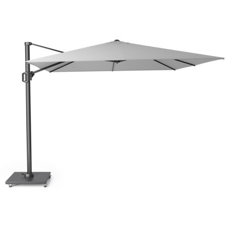 Platinum Sun & Shade zweefparasol Challenger T¹ 300x300 lichtgrijs - afbeelding 1