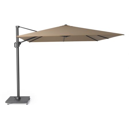 Platinum Sun & Shade zweefparasol Challenger T¹ 300x300 taupe - afbeelding 1