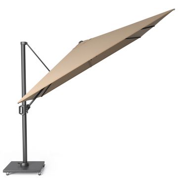 Platinum Sun & Shade zweefparasol Challenger T¹ 300x300 taupe - afbeelding 2