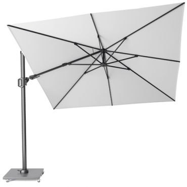 Platinum Sun & Shade zweefparasol Challenger T² 300x300 wit - afbeelding 1