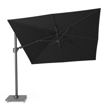Platinum Sun & Shade zweefparasol Challenger T² 300x300 zwart - afbeelding 1