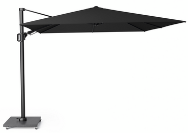 Platinum Sun & Shade zweefparasol Challenger T² 300x300 zwart - afbeelding 2