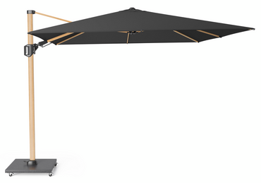 Platinum Sun & Shade zweefparasol Challenger T² premium 300x300 Faded black - afbeelding 2