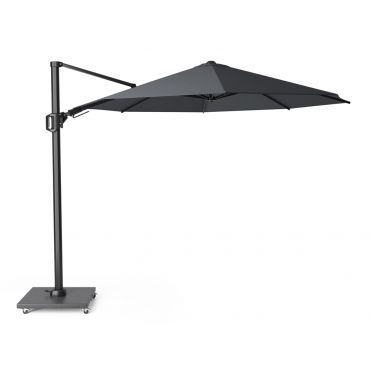 Platinum Sun & Shade zweefparasol Challenger T² premium 350x260 Jet black - afbeelding 2
