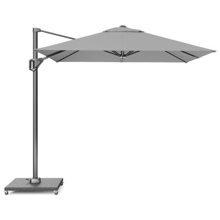 Platinum Sun & Shade zweefparasol Voyager T¹ 250x250 lichtgrijs - afbeelding 1