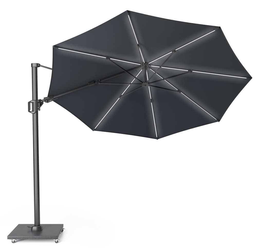 Platinum zweefparasol Challenger T² Glow Tuincentrum