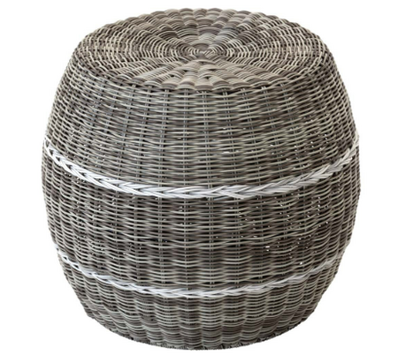 Poef Laos beige - afbeelding 1