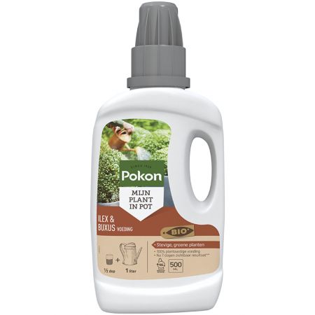 Pokon bio buxus en ilex voeding 500 ml - afbeelding 1