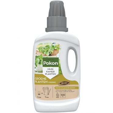 Pokon bio groene planten voeding 500 ml - afbeelding 1