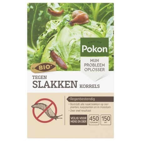 Pokon bio slakkenkorrel 450gr - afbeelding 1