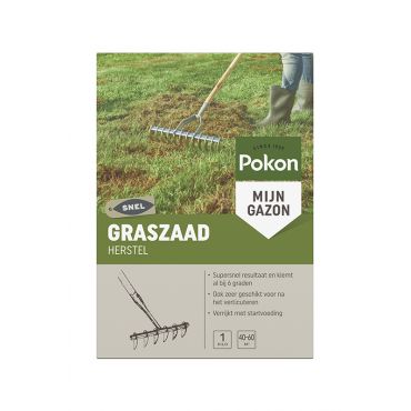 Pokon graszaad herstel 60m²