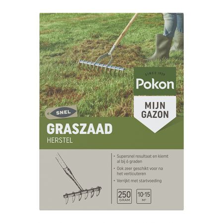 Pokon graszaad herstel 15m² - afbeelding 1