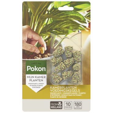 Pokon kamerplanten voedingskegels 10 stuks - afbeelding 1