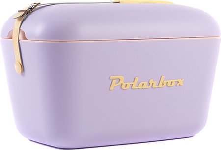 Polarbox retro koelbox lila 12L - afbeelding 1