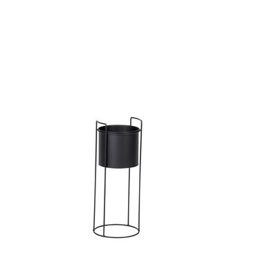 Pot op poten metaal Ø19x50 cm - afbeelding 1