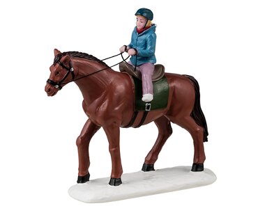Lemax kerstdorp figuur 'Practice Trails'