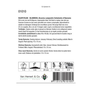 Raapstelen - Bladmoes Namenia - afbeelding 2