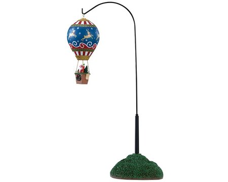Lemax kerstdorp figuur 'Reindeer Hot Air Balloon'