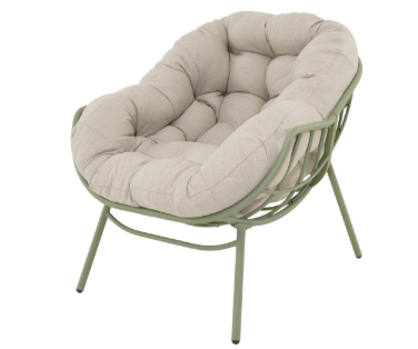 Relaxstoel Cozy zachtgroen - afbeelding 1