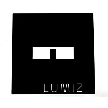 Lumiz ring metaal zwart Ø20 cm - afbeelding 1