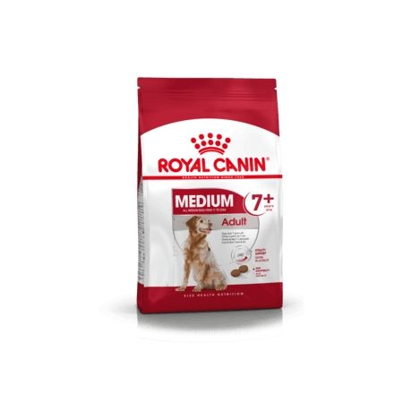 Royal Canin hondenvoer medium adult 7+ (4 kg) - afbeelding 1