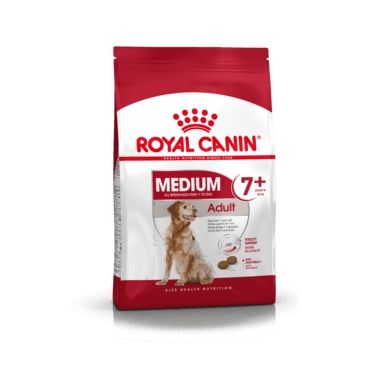 Royal Canin hondenvoer medium adult 7+ (4 kg) - afbeelding 1
