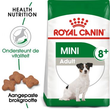 Royal Canin hondenvoer mini adult 8+ (2 kg) - afbeelding 2