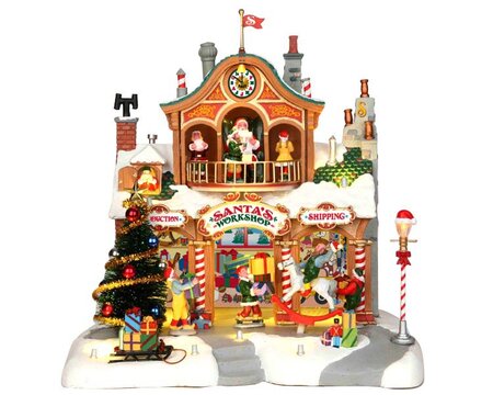 Lemax kersthuisje 'Santa'S Workshop'