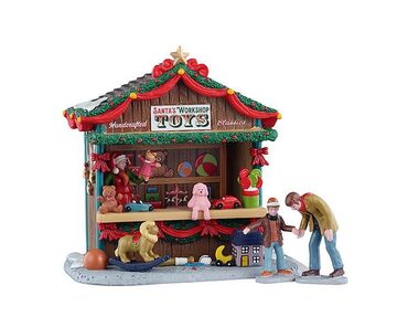 Lemax Santa'S Workshop Toys, Set van 3