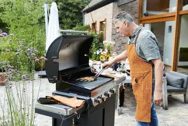 Barbecook zachtlederen schort - afbeelding 2