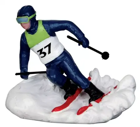 Lemax slalom racer kerstdorp figuur