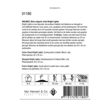 Snijbiet Bright Lights - afbeelding 2