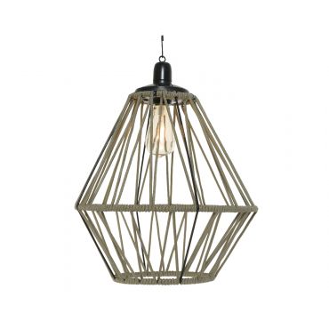Solar hanglamp taupe - afbeelding 1