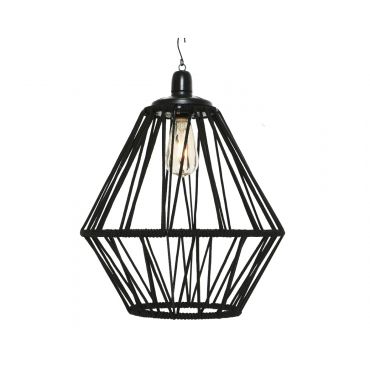 Solar hanglamp zwart - afbeelding 1