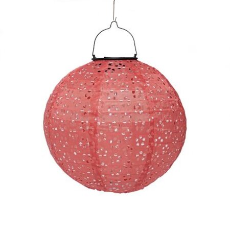 Solar lampion rond
