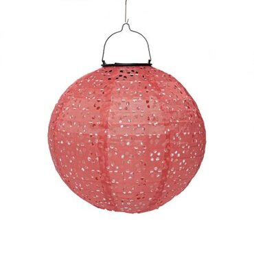 Solar lampion rond
