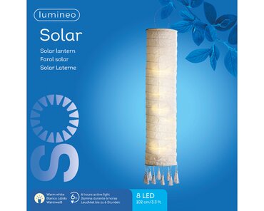 Solar lantaarn linnen - afbeelding 1